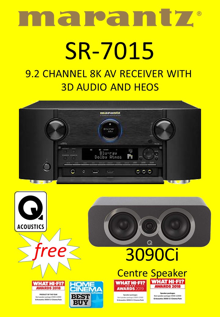 Marantz SR-7015   FREE Q Acoustics 3090Ci(4 color)