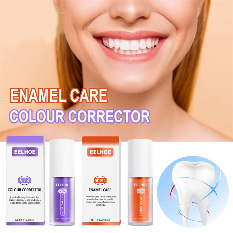 V34 Colour Corrector Teeth Whitening Sensitive Teeth Toothpaste Gel Oral Hygiene
