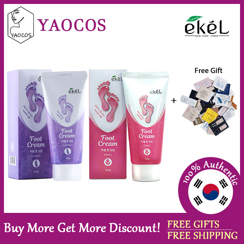 [EKEL] Foot Cream Rose / Lavender 100g